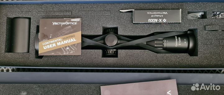 Оптический прицел vector optics continental2-12/50