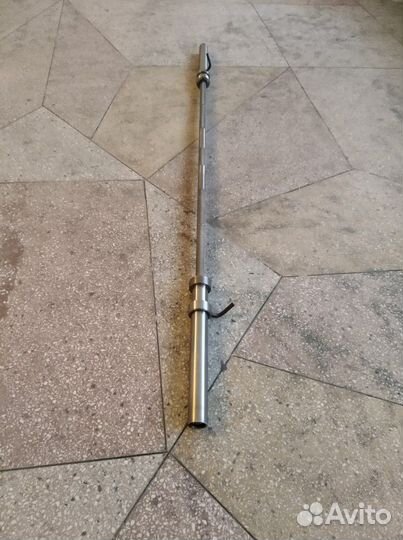 Стальной гриф олимпийский