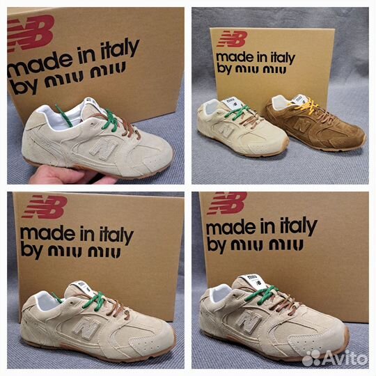Кроссовки new balance 530 X miu miu