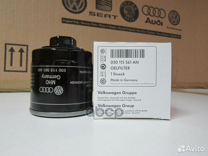 Фильтр масляный VAG 030 115 561AN 030 115 561AN