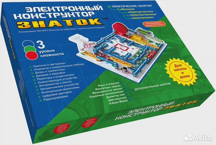 Электронный конструктор Знаток 999 схем