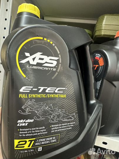 Оригинальное масло BRP XPS E-TEC 2T 779282
