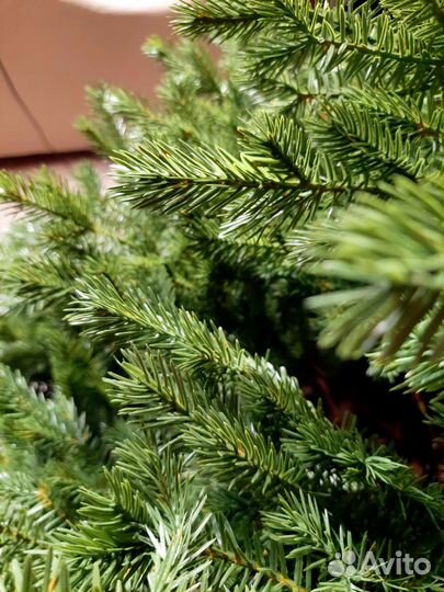 Ель елка искусственная литая как живая премиум
