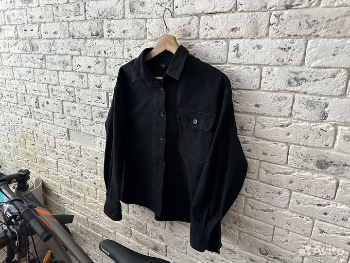 Рубашка теплая uniqlo