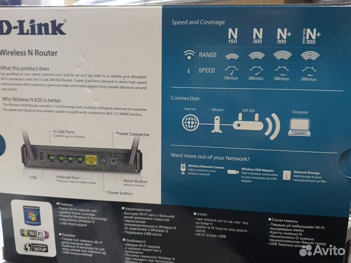 Роутеры D-link dir-615/620/ Asus RT-n11p b1