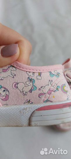 Слипоны для девочки