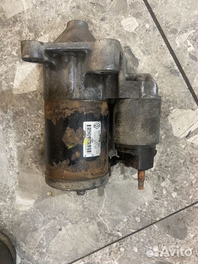 Стартер renault logan