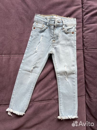 Джинсы zara 86 92