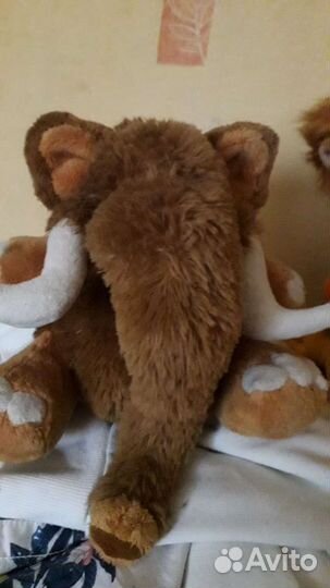 Мягкая игрушка- мамонтёнок(мульт.