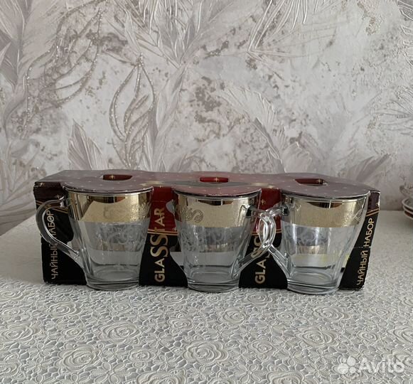 Стаканы стекло г Гусь Хрустальный