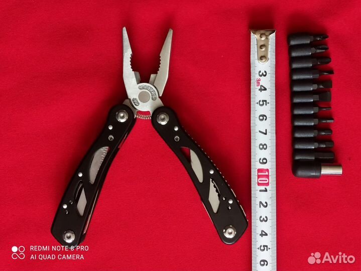 Мультитул многофункциональный, насадки, новый
