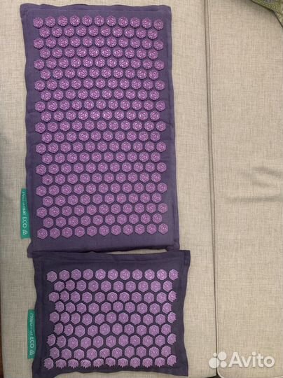 Массажный коврик и прдушка Pranamat ECO