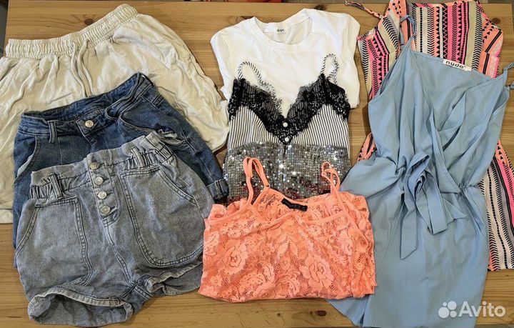 Женские летние вещи пакетом 42
