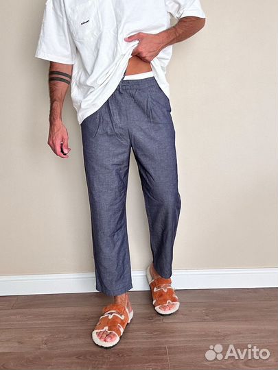 Брюки zara хлопок