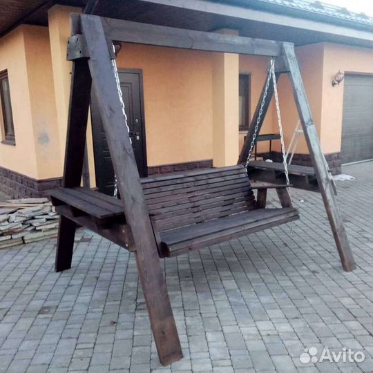 Садовая качель