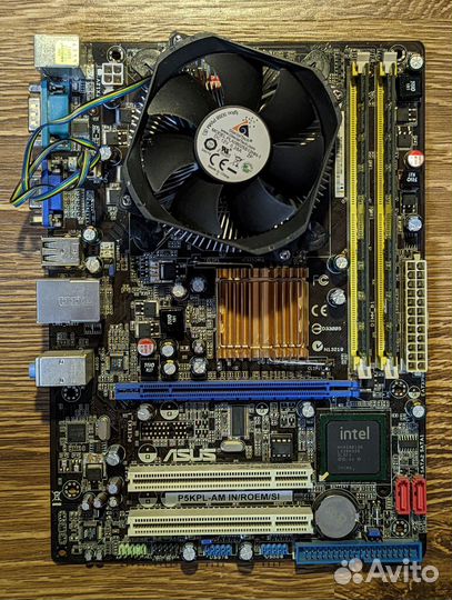 Материнская плата 775