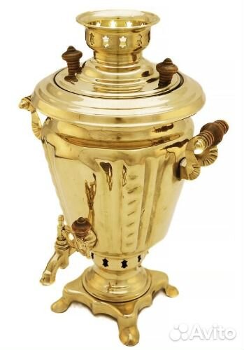 Самовар тульский электрический новый