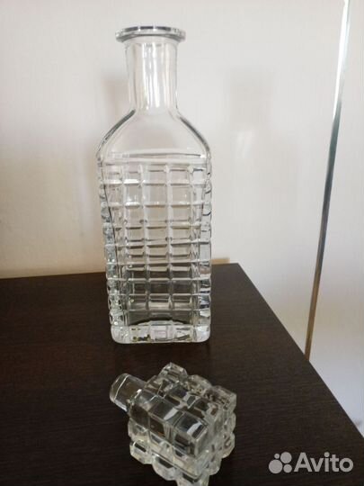 Штофы для виски 0,7 л, водки 2 шт- СССР