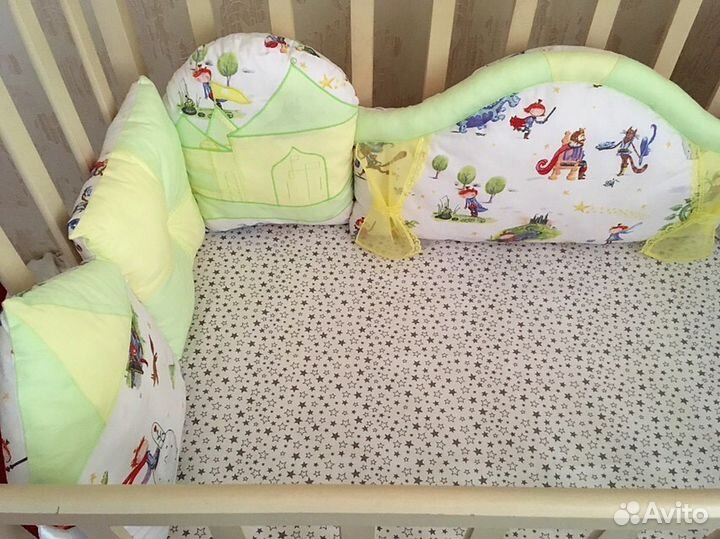 Бортики в кроватку