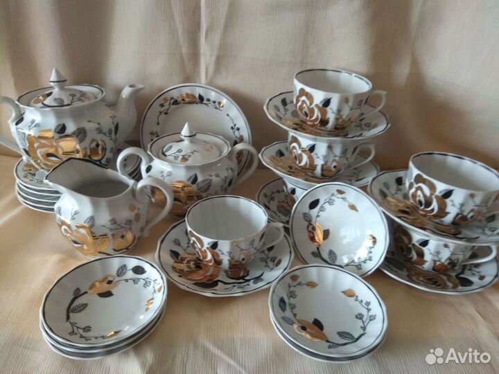 Сервиз Вербилки 2 набора и Дулево 1 набор