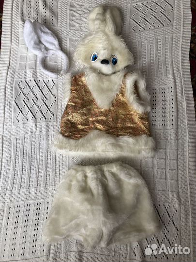 Новогодний костюм зайчика