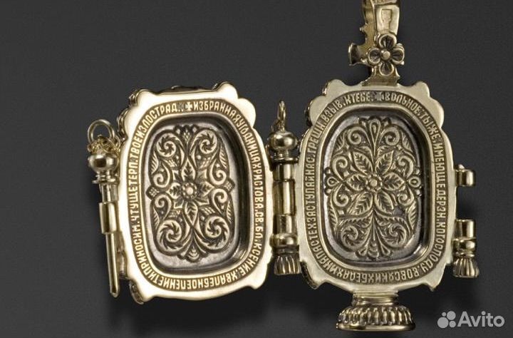 Мощевик «Смоленский образ Пресвятой Богородицы»