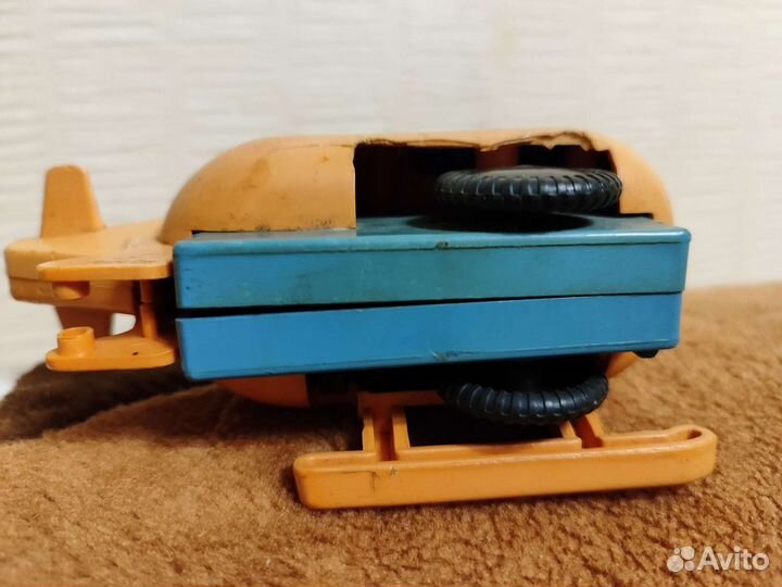 Игрушка вертолет СССР для реставрации
