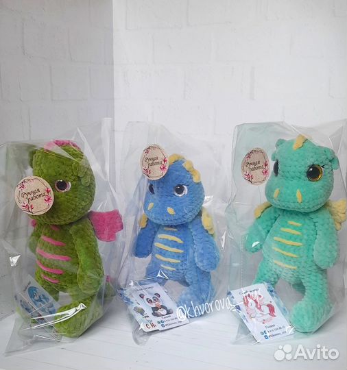 Мягкие игрушки ручной работы. Амигуруми