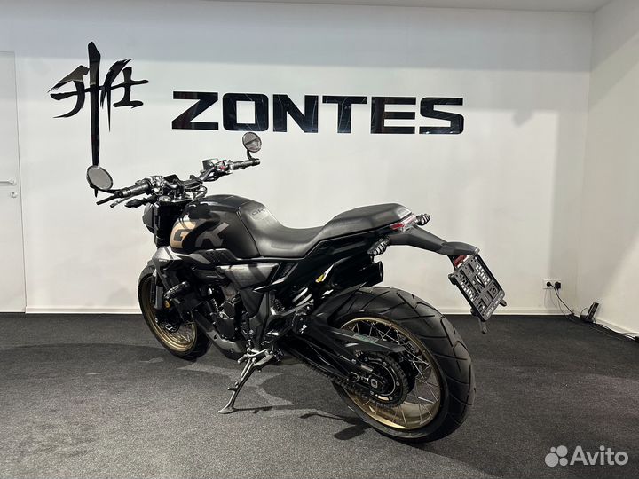 Дорожный мотоцикл Zontes ZT350-GK black-gold новый