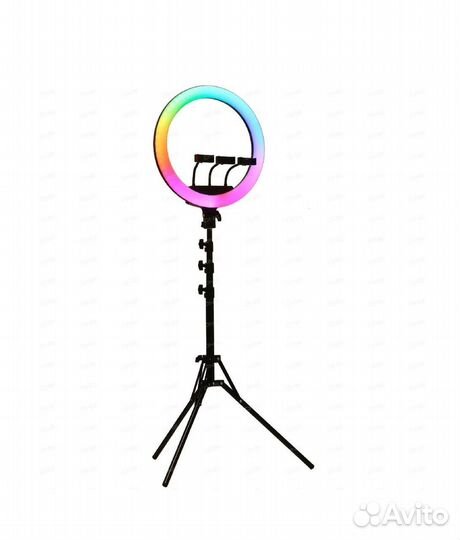 Кольцевая лампа FinePower RL-6 RGB селфи лампа