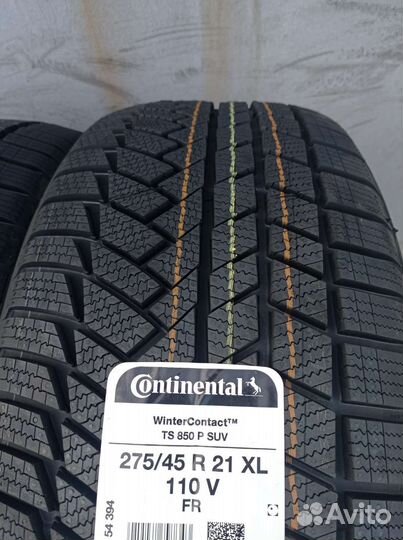 Continental ContiWinterContact TS 850P SUV 315/40 R21 и 275/45 R21 115V