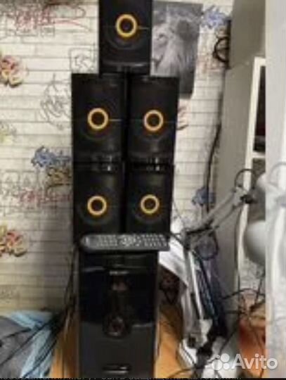 Музыкальный центр колонки Dexp v500