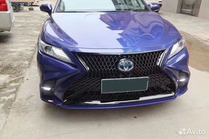 Camry 70 Передний бампер в стиле Lexus K9XE3