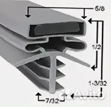 Резинка для холодильника Атлант хм 6025-031