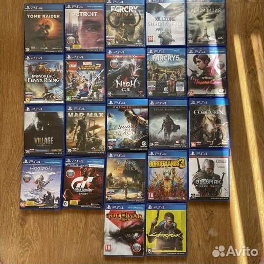 Игры для приставок ps4