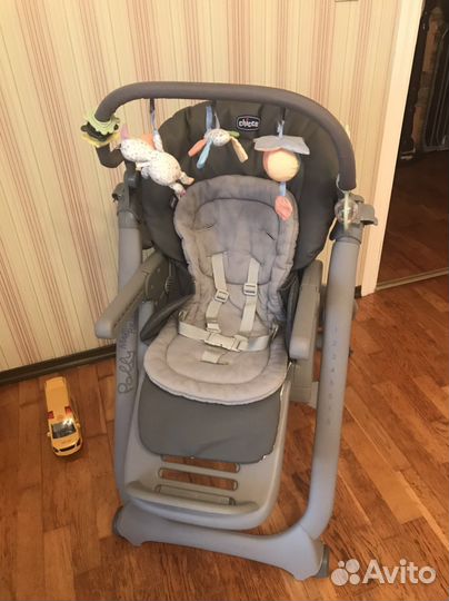 Стульчик для кормления chicco polly magic relax