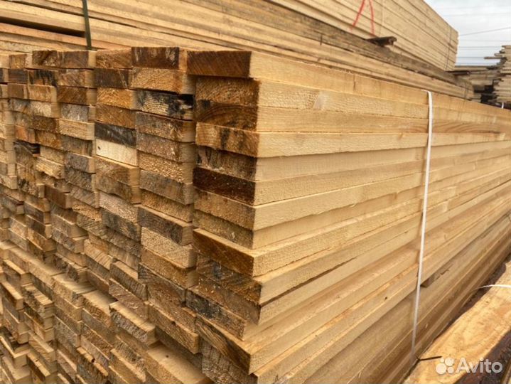 Доска обрезная 50х150*6000