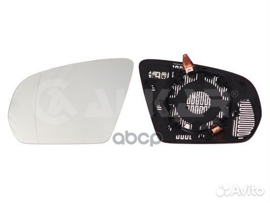 Стекло зеркала MB W205 13- выпукл.подогрев.лев