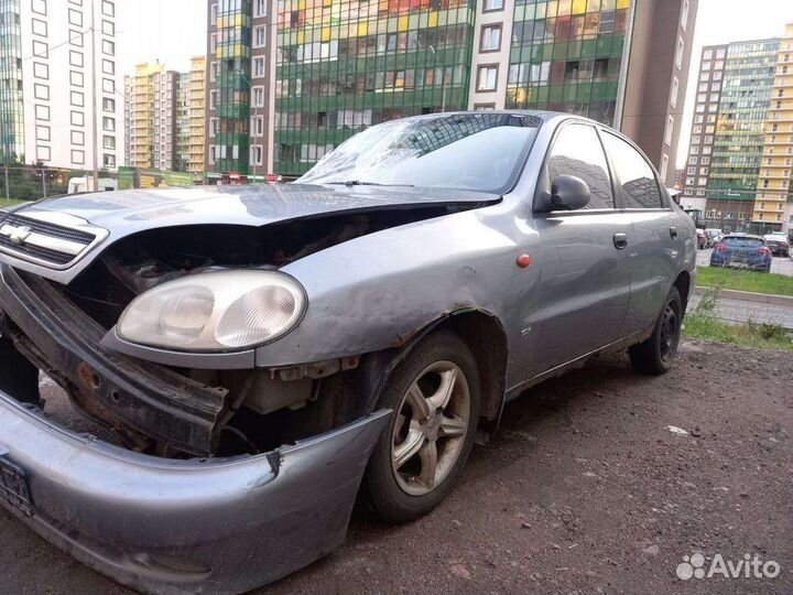 Chevrolet Lanos 1.5 МТ, 2007, битый, 227 000 км
