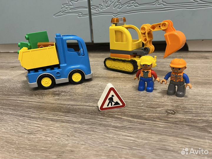 Lego duplo строительная техника