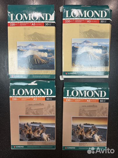 Фотобумага Lomond разная