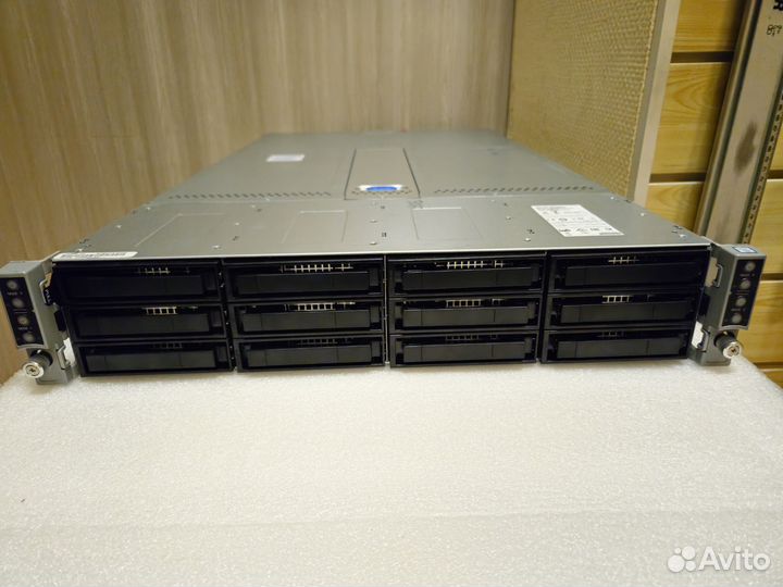 Сервер Intel S2600BPR, 12LFF, 4 ноды, Xeon Gen2