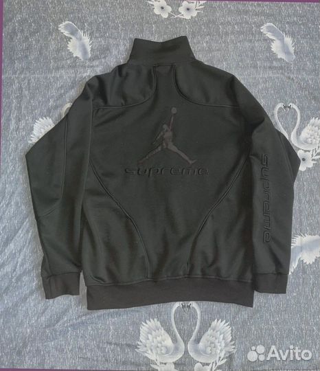 Зип худи jordan x supreme