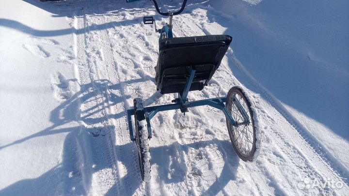 Велосипед трёхколёсный для взрослых