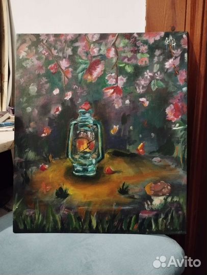 Картина маслом пейзаж