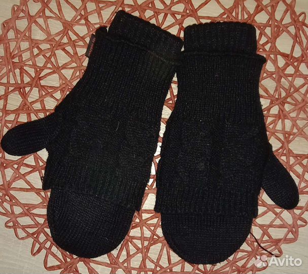 Митенки вязаные