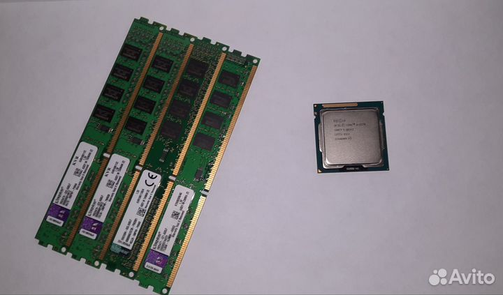 Процессор i5 3570 + оперативная память dd3 12гб