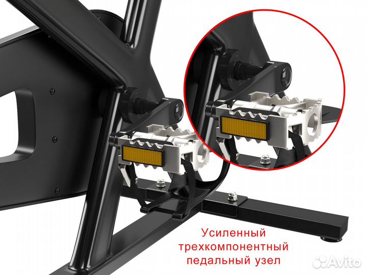 Велотренажер Спин-байк unix Fit SB-380