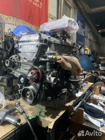 Двигатель на газель в сборе 406