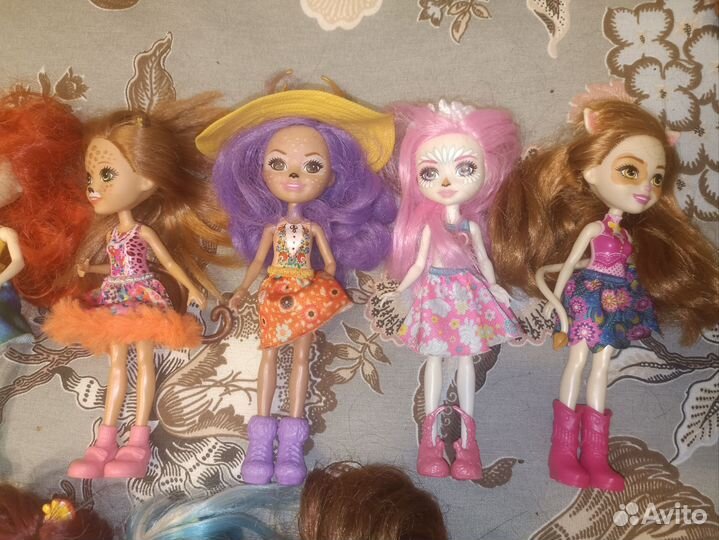 Кукла enchantimals, barbie, сказочный патруль